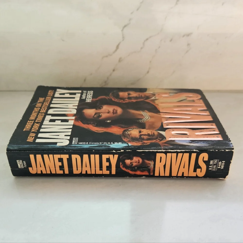 Janet Dailey 'Rivals' Paperback Book - Picture 2 of 4